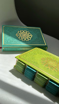 Corans avec onglets Sourate - Vert / Turquoise