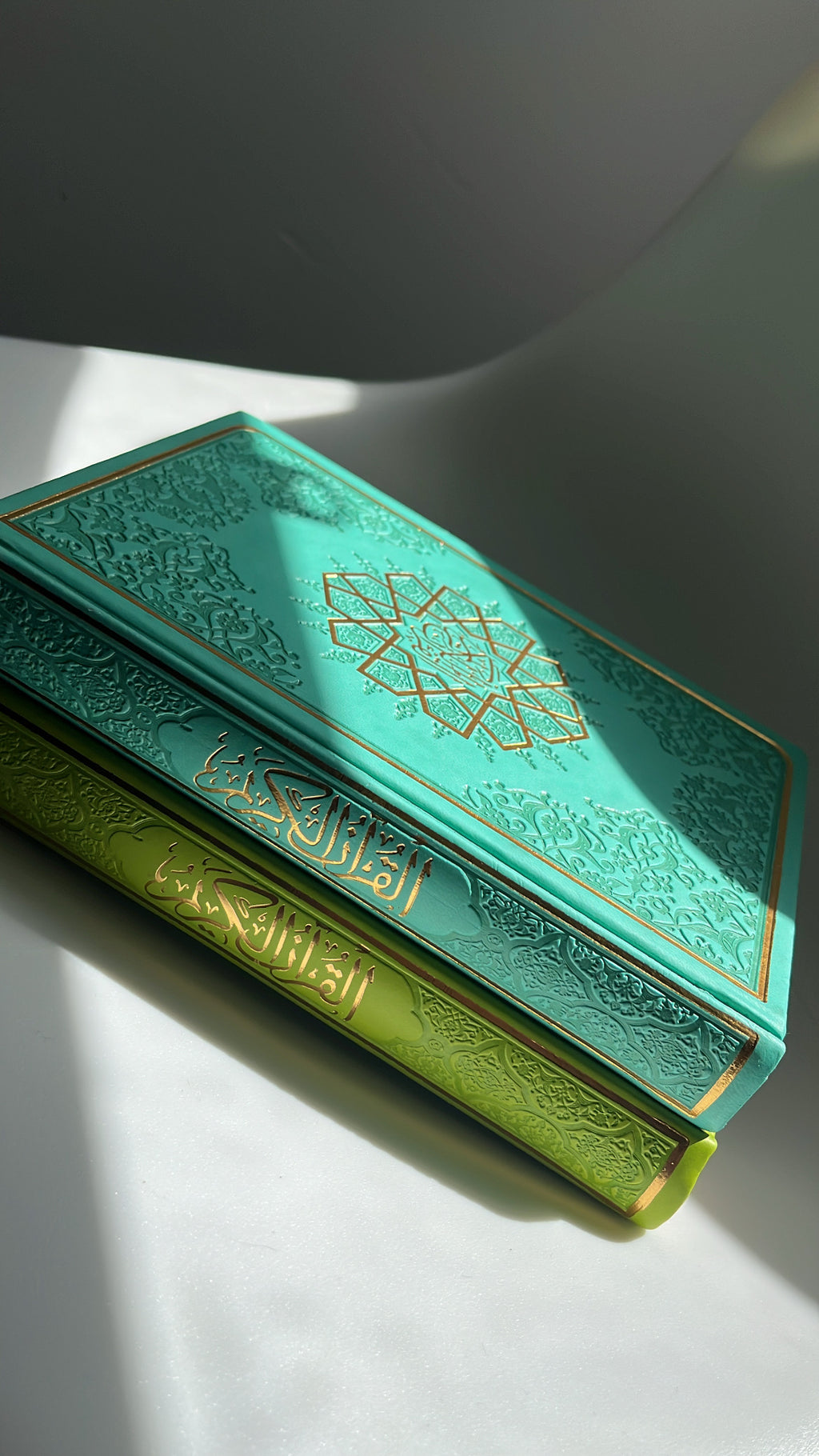 Corans avec onglets Sourate - Vert / Turquoise