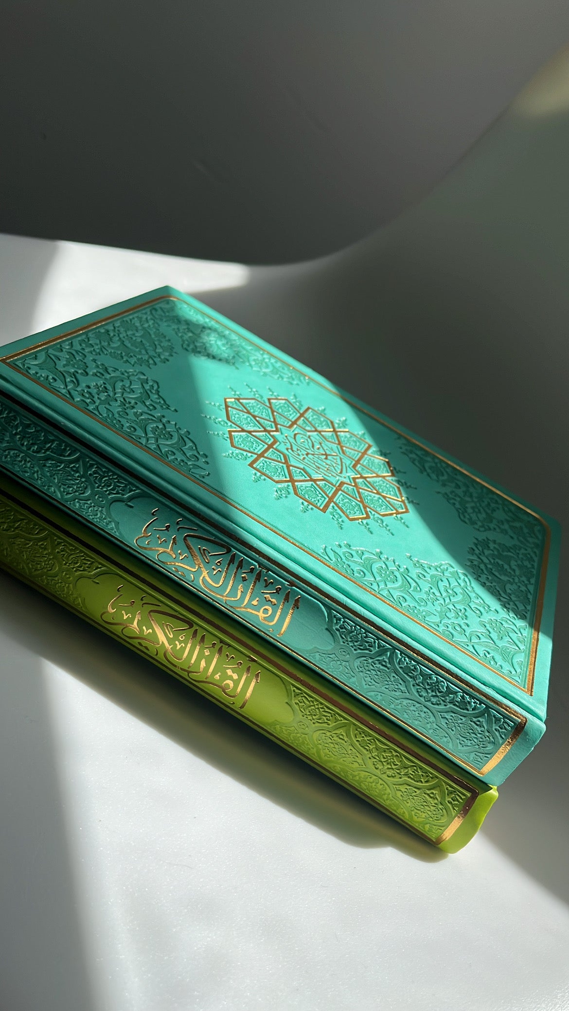Corans avec onglets Sourate - Vert / Turquoise
