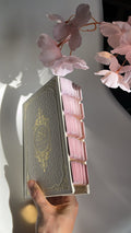 Coran avec onglets Sourate - Blanc et Rose (FR)