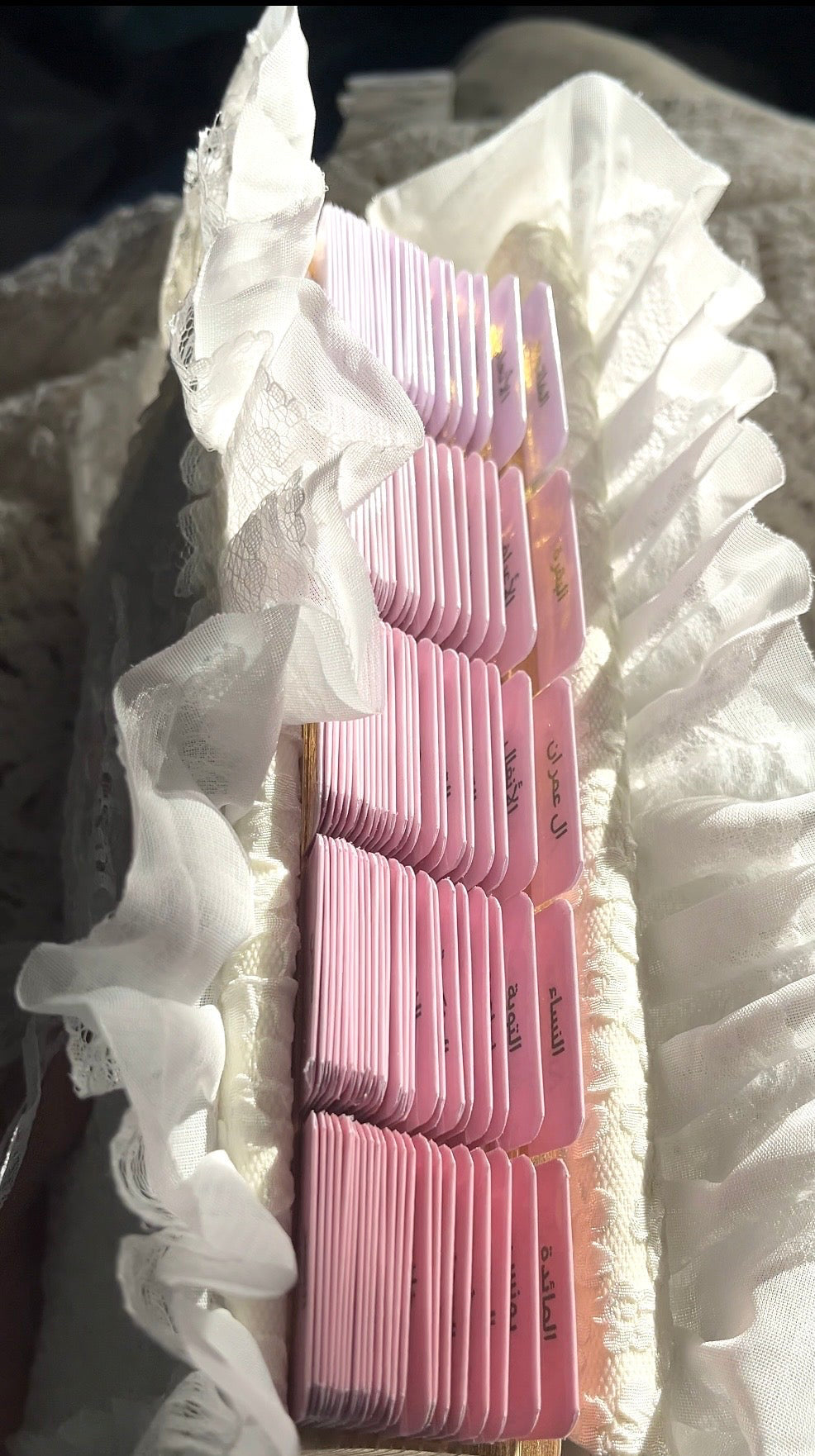 Coran avec onglets Sourate + protège Coran (FR/ARABE)