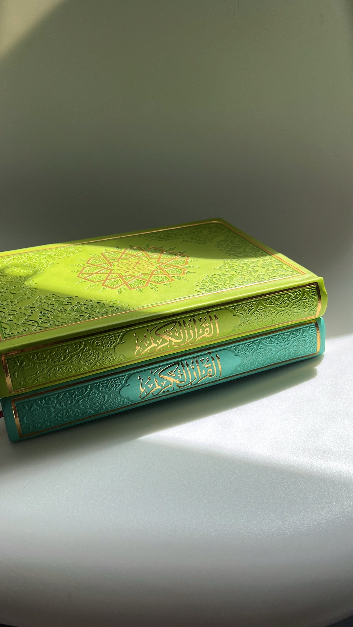 Corans avec onglets Sourate - Vert / Turquoise